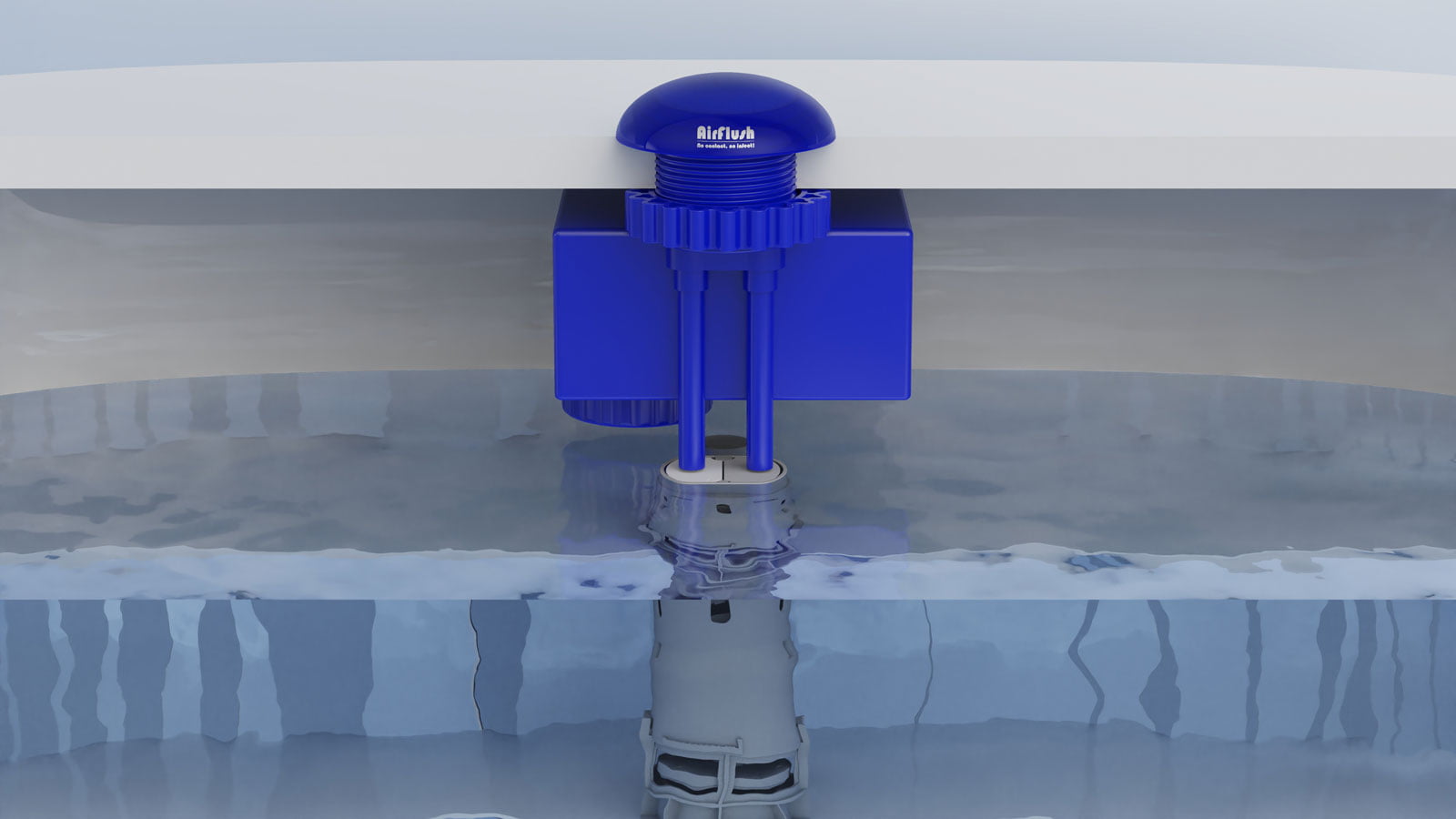 Airflush Touchless Toilet Flusher Airflush